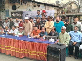 বগুড়ার ৮নং ওয়ার্ডে ধানের শীষের নির্বাচনী সভা